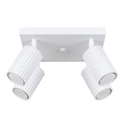 Plafoniera quadrata bianca 25cm 4xGU10 GRAVIO Pure Lume