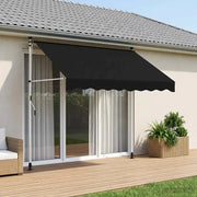 Tenda retrattile manuale Nero 250 cm 42037040