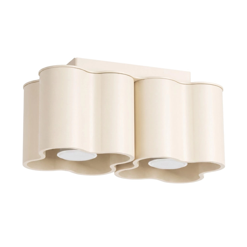 Plafoniera OVIO 2 beige GU10