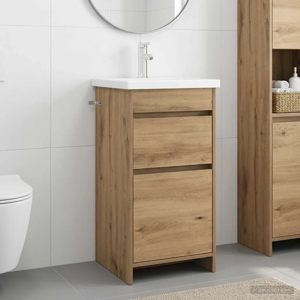 Mobile da bagno con lavabo Rovere Artigianale 42 x 40 x 84,5 cm 890727