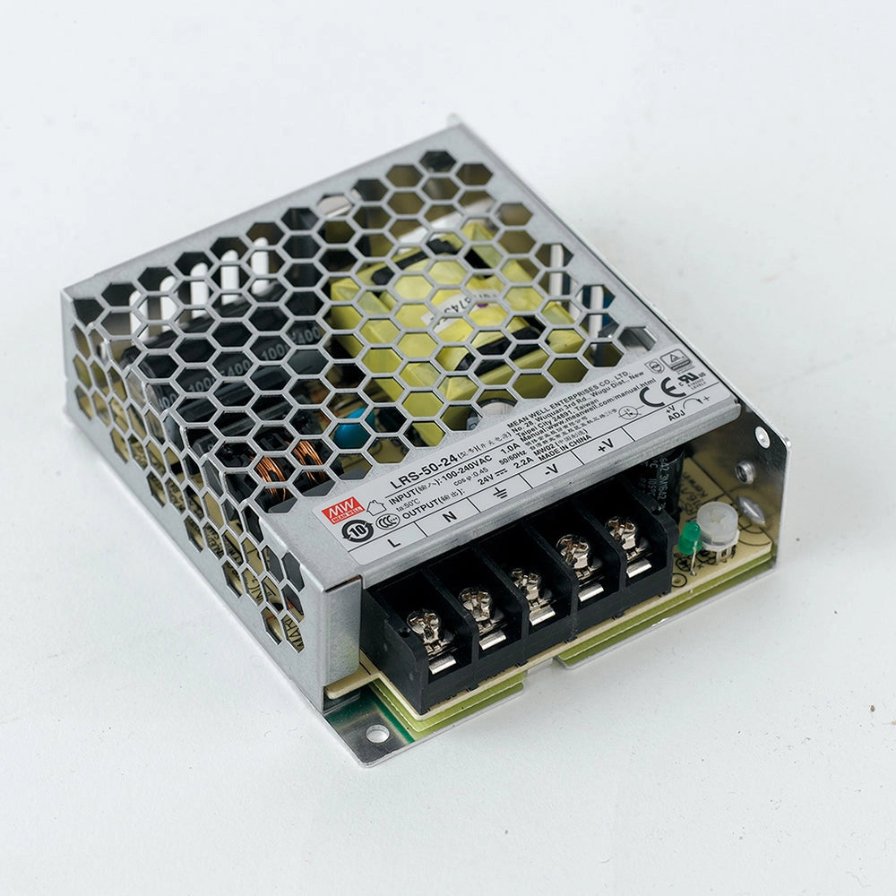 STRIP-DRIVER24V-35W DRIVER MW LRS T.COSTANTE OUTPUT 24V 1,5A 36W INPUT AC85-264V DC120-373V 9,9X8,2X3CM