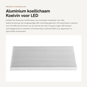 Alloggiamento in alluminio per raffreddamento - Scambiatore di calore passivo per LED - Dimensioni 300 x 140 x 20 mm - Ideale per l'elettronica - Estende la durata della vita...