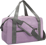 Borsa a mano 40x20x25 cm - Borsa a mano pieghevole - Borsa per weekend - Borsa a mano per aereo - Borsa a mano compatta - Blu scuro