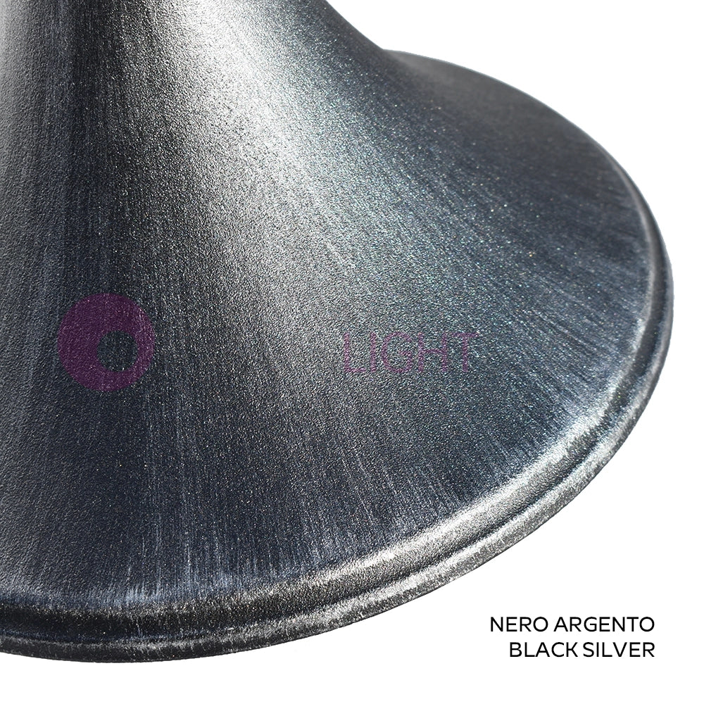 DIONE NERO Lampada per Esterno Tradizionale per Illuminazione Giardino COLORE STRUTTURA: NERO-ARGENTO