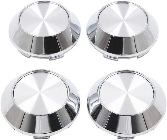 Set di 4 viti di fissaggio argentate, 68 mm di diametro con 6 viti a molla