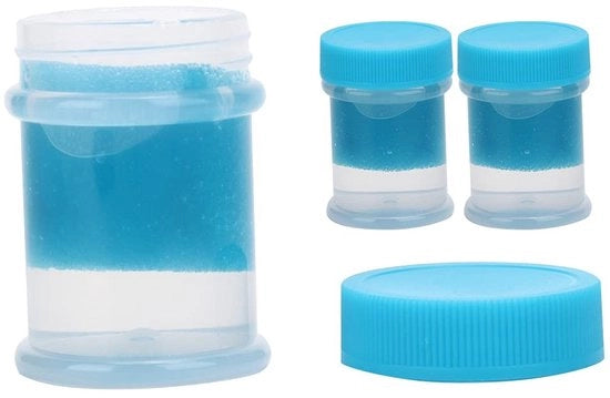Kit di pulizia multifunzionale - 3 pezzi - Sicuro da utilizzare - Rimuove rapidamente residui di colla - Pulitore per ciglia