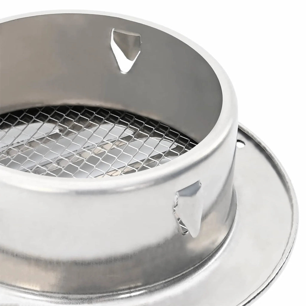 Coperture per ventilazione d'aria 4 pz Argento 80 mm CFW4020369