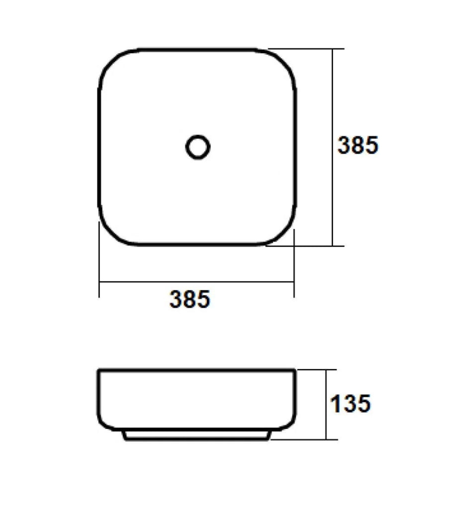Composizione doppio lavabo 7 pezzi ASTRA  bianco