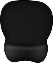 Matrice Ergonomica con Supporto per il Polso in Schiuma di Poliuretano per Computer e Ufficio - Base Antiscivolo in Silicone - Nero