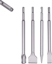 Set di punte per martello a percussione SDS-Plus - Punta per mattoni - Punta a punta - Punta piatta 20 mm e 40 mm - Punta liscia 40 mm
