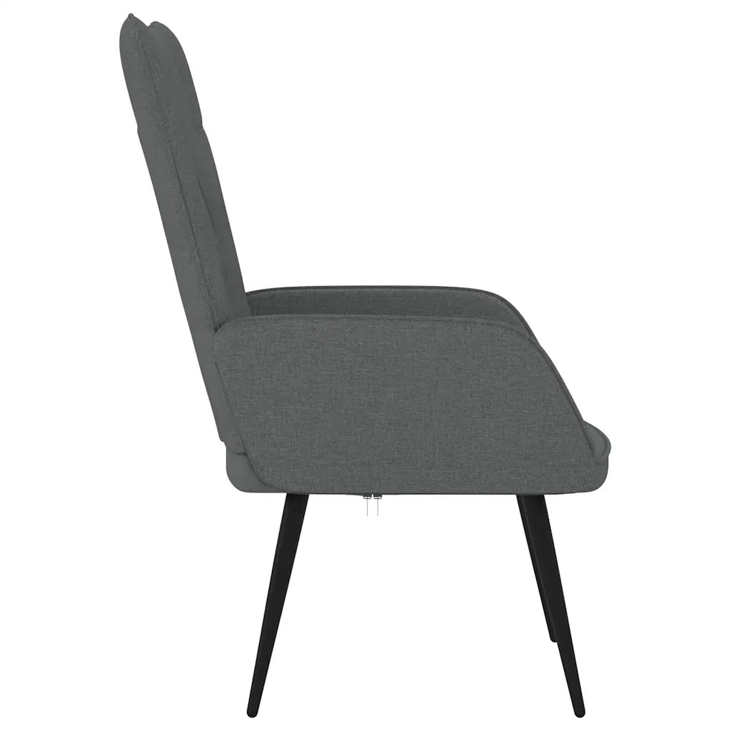 Poltrona Relax Grigio Scuro in Tessuto cod mxl 26234
