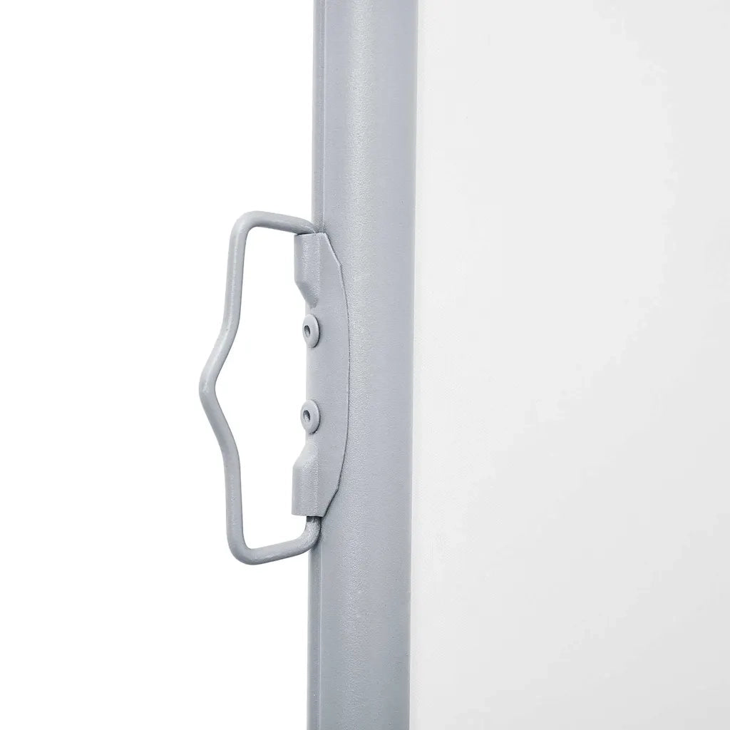 Tenda da Sole Laterale Retrattile Crema 100x1000 cm 48473