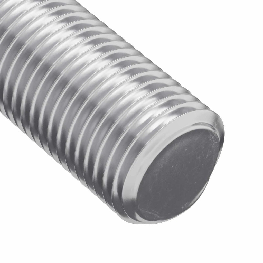 Asta Filettata 2 pz Argento 8 x 55 mm Acciaio CFW5107181