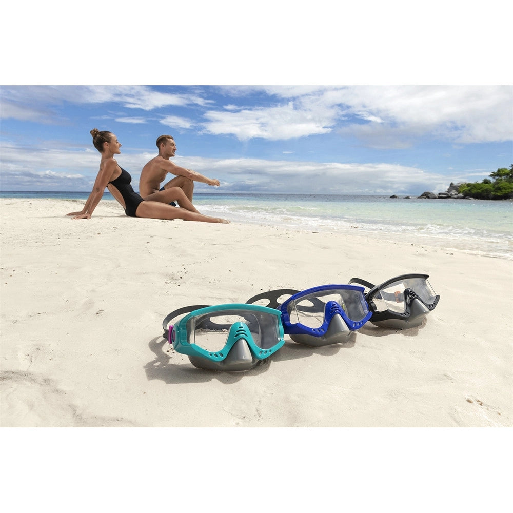 Trade Shop - Maschera Subacquea Ragazzi 14+ Anni Da Nuoto Per Piscina Mare Colori Assortiti 22044 -