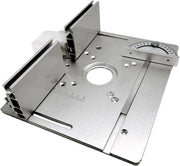 Piastra di Ingranaggio per Router - Precisione per Lavorazione del Legno - Ogni Due Fori di Montaggio - 85x85mm 70x60mm - Alluminio