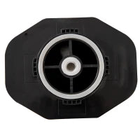 Doccia Solare Esterna 35L, Doccia da Giardino, Spiaggia, Piscina, con Doccetta e Rubinetto, Termometro Integrato, Acqua Fredda e Calda, Max. 55°C, PVC ABS, 17,5l x 14,5l x 216H cm, Nero