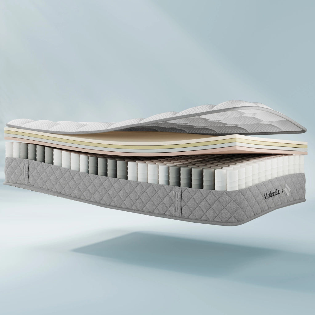Letto 160x200 cm con LED, contenitore e USB/Type-C in lino beige