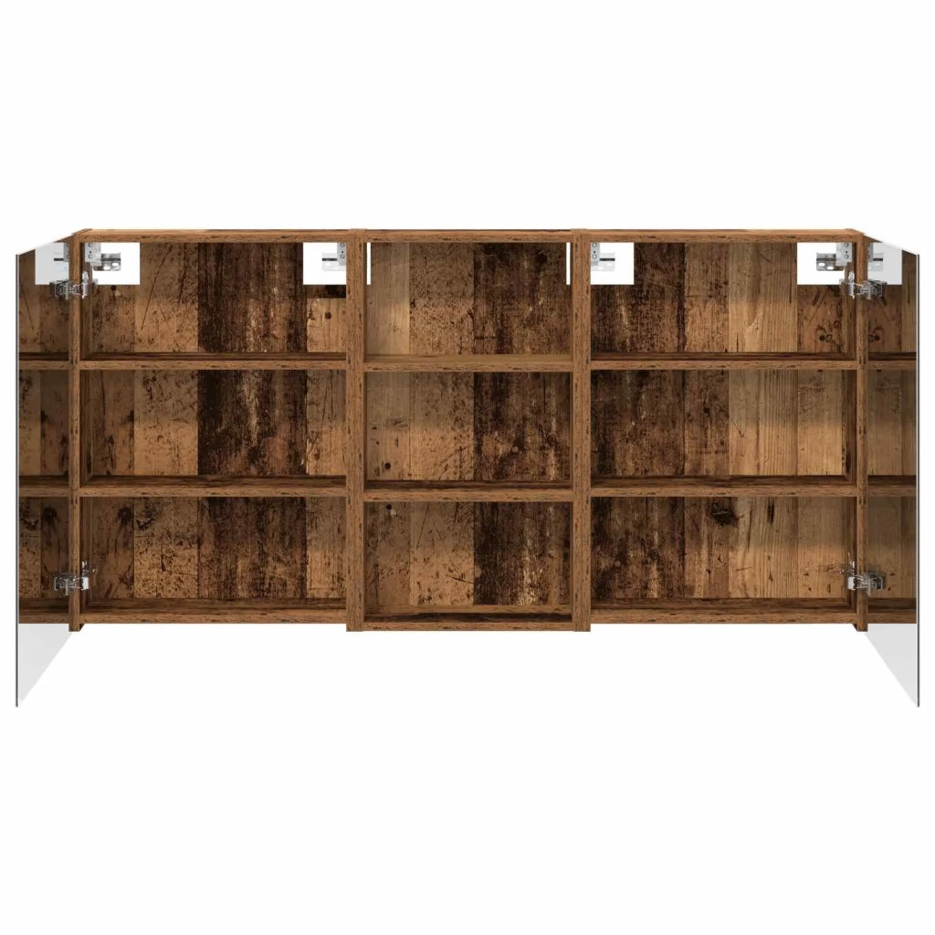 Set di Armadi da Bagno 3 pz 140 x 14,5 x 70 cm 3403782