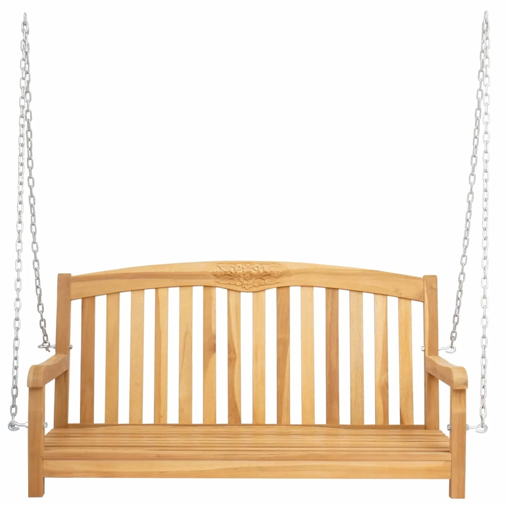 Panchina a Dondolo Naturale 114 x 61 x 61,5 cm 42030018