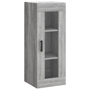 Armadietto a Muro | Mobile a Parete Grigio Sonoma 34,5x34x90 cm