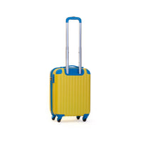 Trolley Valigia Rigido Bagaglio a Mano in ABS 4 TSA Ruote Ravizzoni Luna Giallo