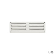 GRIGLIA DA SOVRAPPORRE IN METALLO CON RETE L. 200 X H. 60 MM- Allluminio Argento- FIRST- pezzi 1