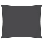 Parasole a vela | Telo Ombra | Vela da ombra Oxford Rettangolare 5x6 m Antracite