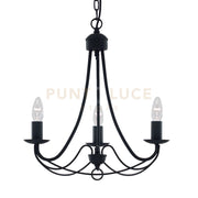 Maypole 3Lt Ciondolo - Metallo Nero