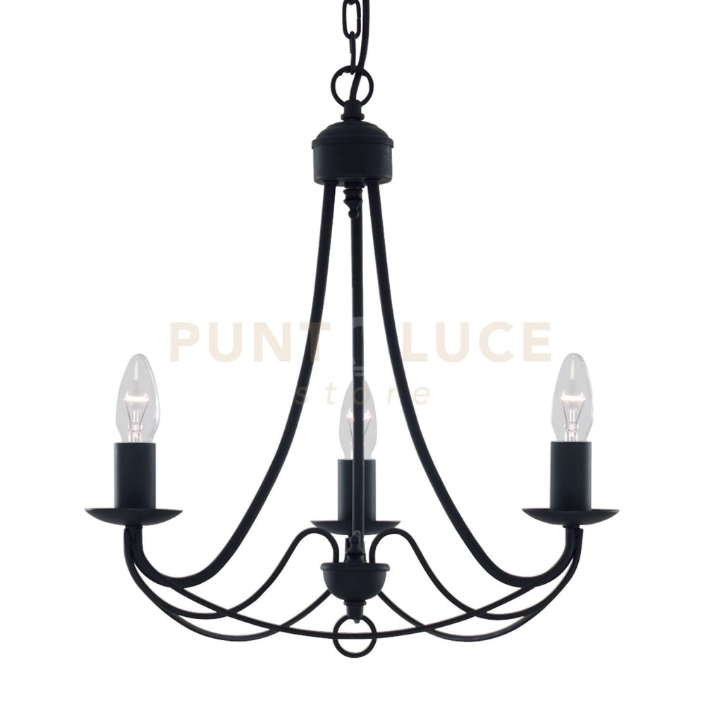 Maypole 3Lt Ciondolo - Metallo Nero