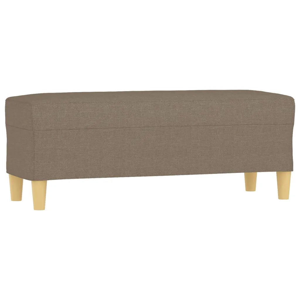 Panca Tortora 100x35x41 cm in Tessuto CFW4230957