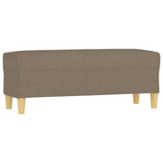 Panca Tortora 100x35x41 cm in Tessuto CFW4230957
