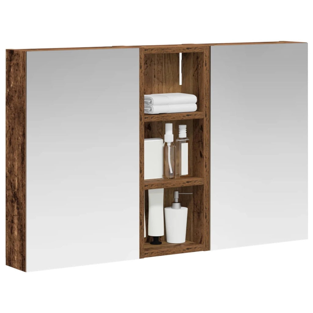 Set di Armadi da Bagno con lo scaffale 3 pcs 80 x 10,5 x 50 cm 3403654