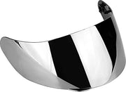 Schiacciante antisfregio per motocicletta - Paraurti - Visiera antisfregio - Adattamento viso completo per K1 K3SV K5 versilberato