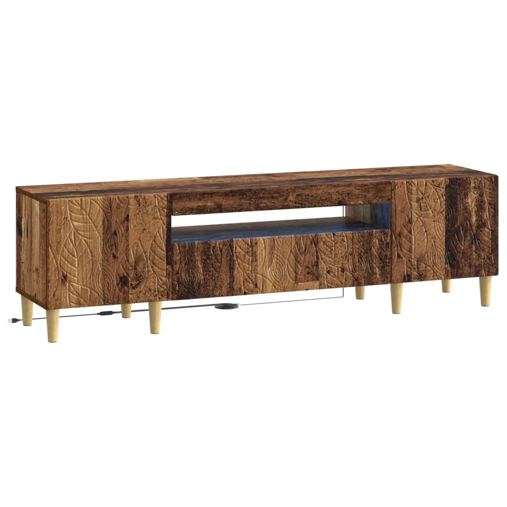 Mobile TV LED Legno antico Legno ingegnerizzato 897133