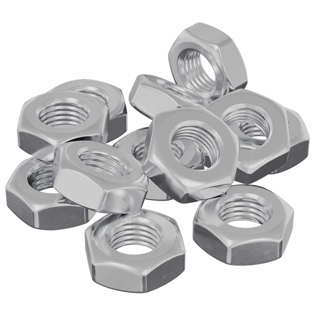 Dado esagonale 12 pz Argento m8 Metallo CFW5814761