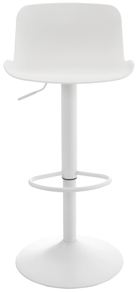 Sgabello Bar Almada In Polipropilene bianco