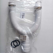 Tubo scarico flessibile jolly magic flex attacco doppio da 1+1/2