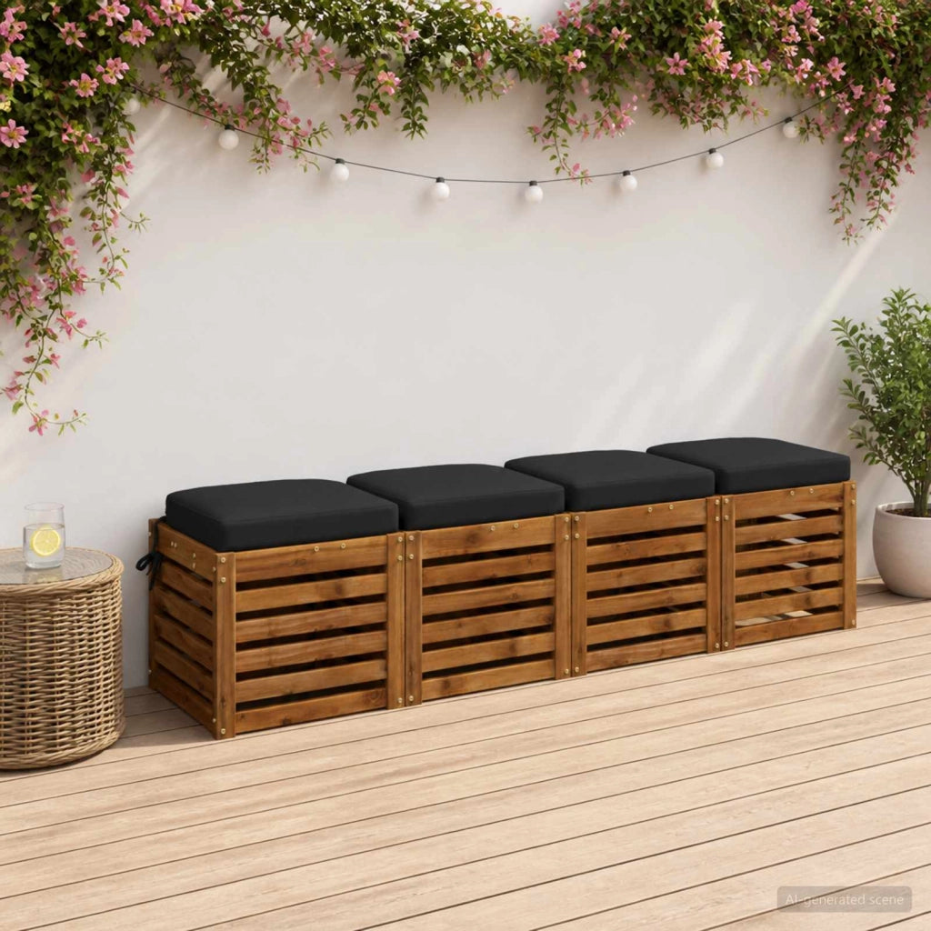 Cuscini per sedile a 4 pezzi SOEST 4 pcs 100% Poliestere 945178