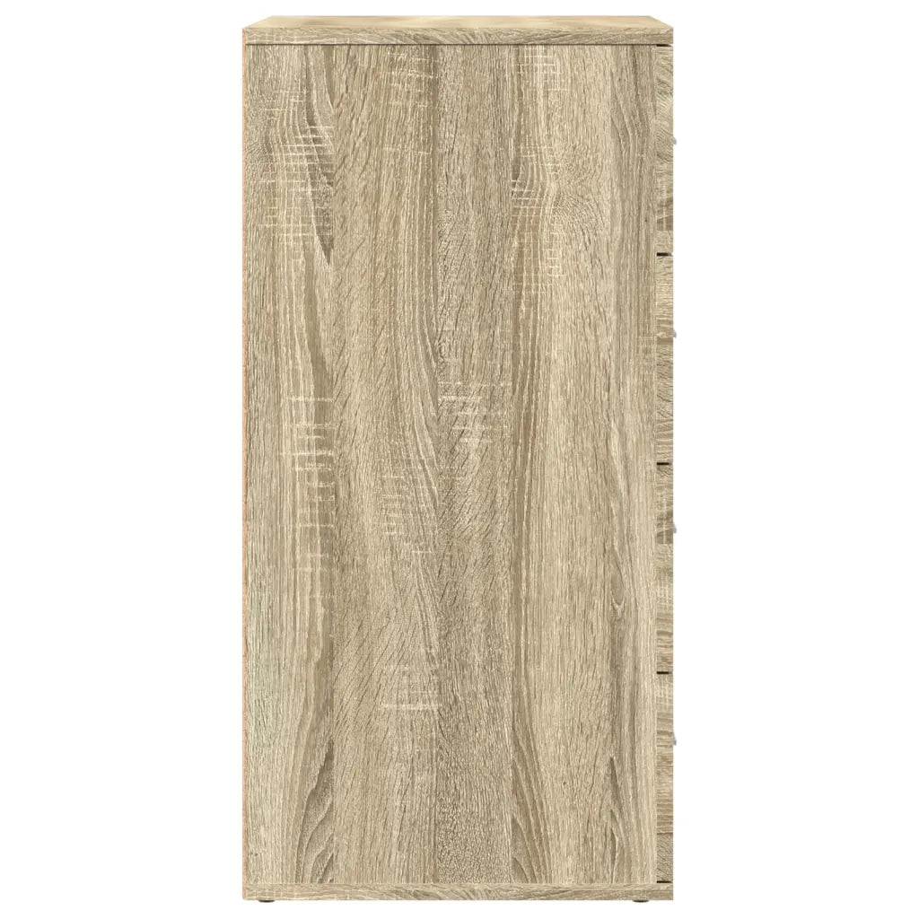 Credenze 3 pz Rovere Sonoma in Legno Multistrato