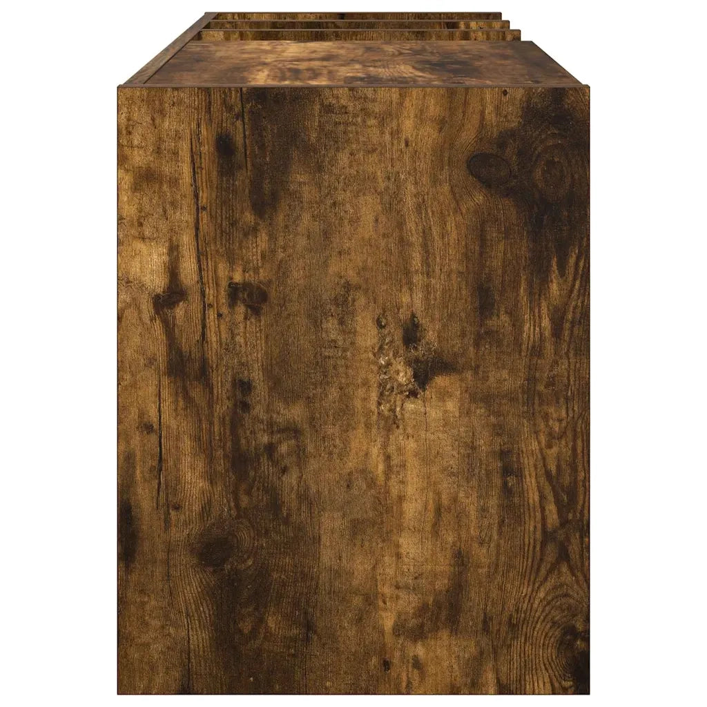 Mobile porta vinili Rovere fum¨¦ 78.5 x 35 x 45 cm CFW8340092