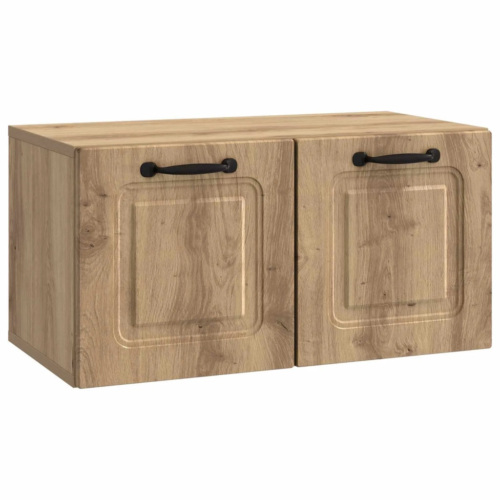 Mobile Porta TV da Muro Rovere Artigianale 59,5 x 31 x 30 cm