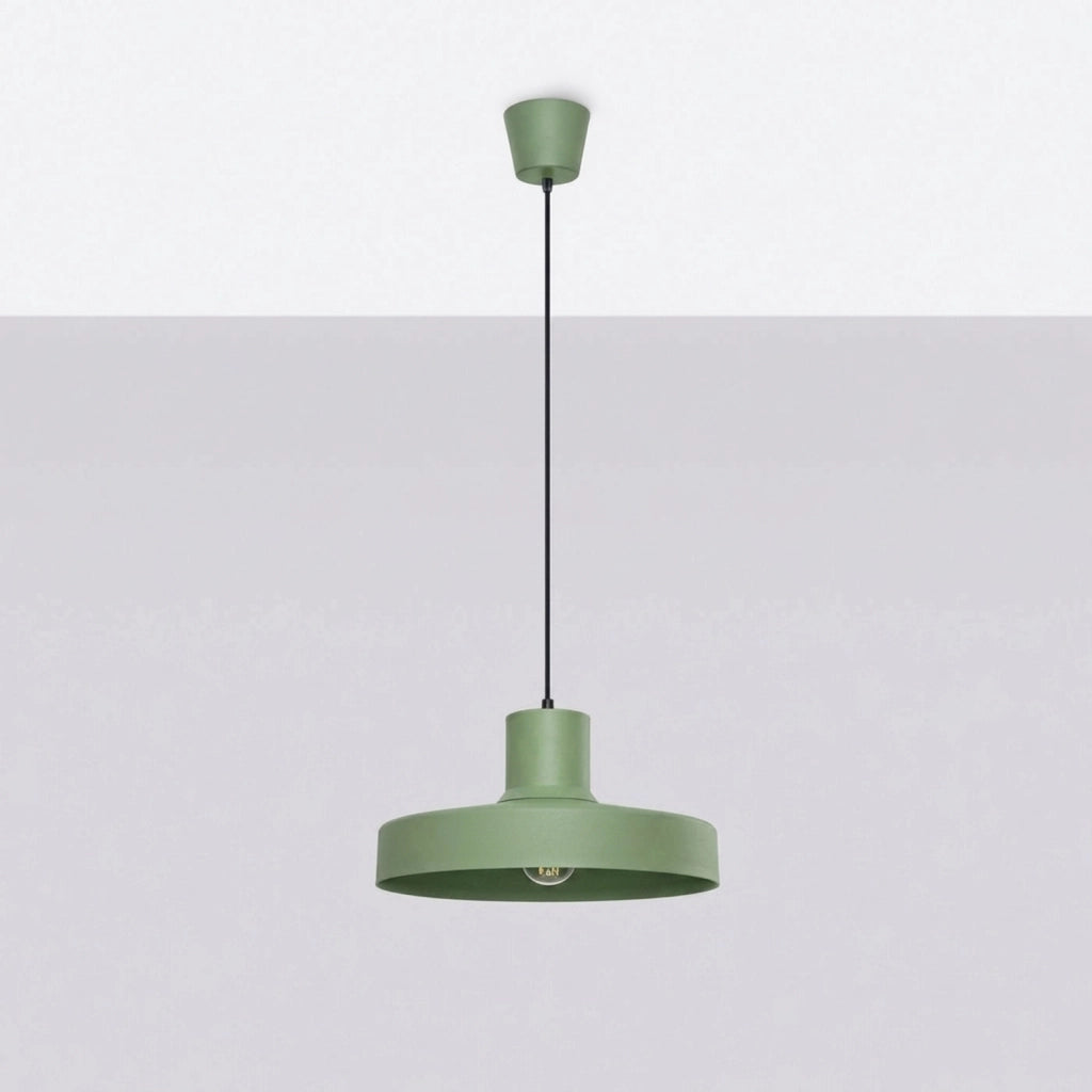 Lampada a sospensione BILO salvia