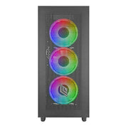 CASE ATX NOUA UTOPIA F501 BK 4 FAN ARGB