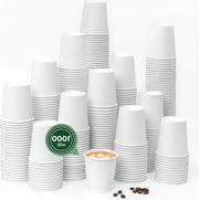 Coppe da caffè usa e getta - bicchieri di carta per catering - 200 ml - bevande calde e fredde - 1000 pezzi
