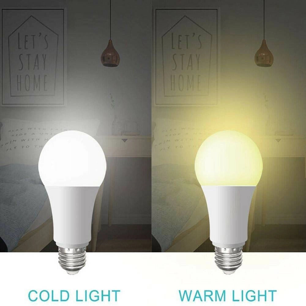 Trade Shop - Lampadina Smart Led Wifi E27 10w 2700k 6400k Dimmerabile Ios Android Alexa Google -