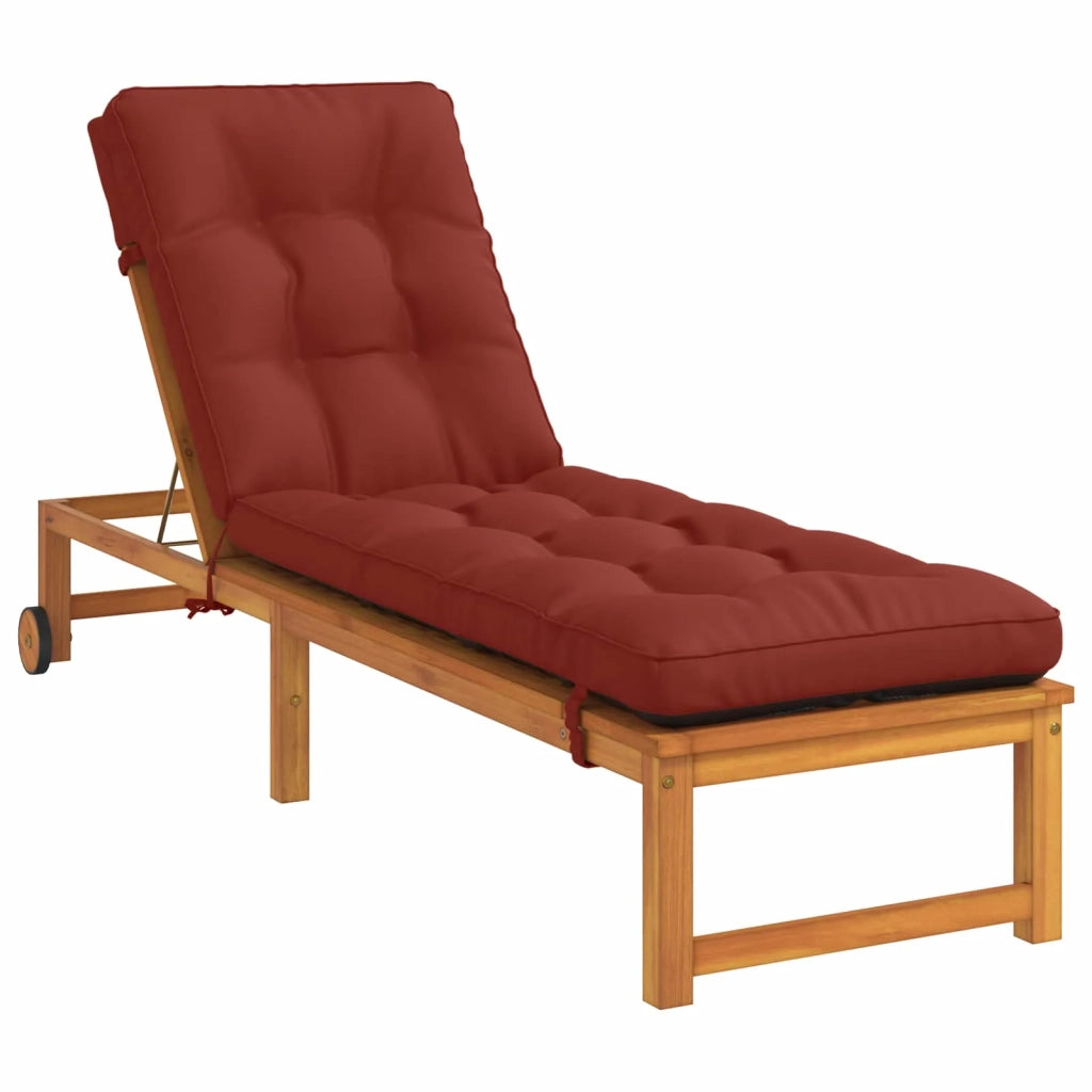 Cuscino per Lettino VIANEN 100% Poliestere Rosso 953838