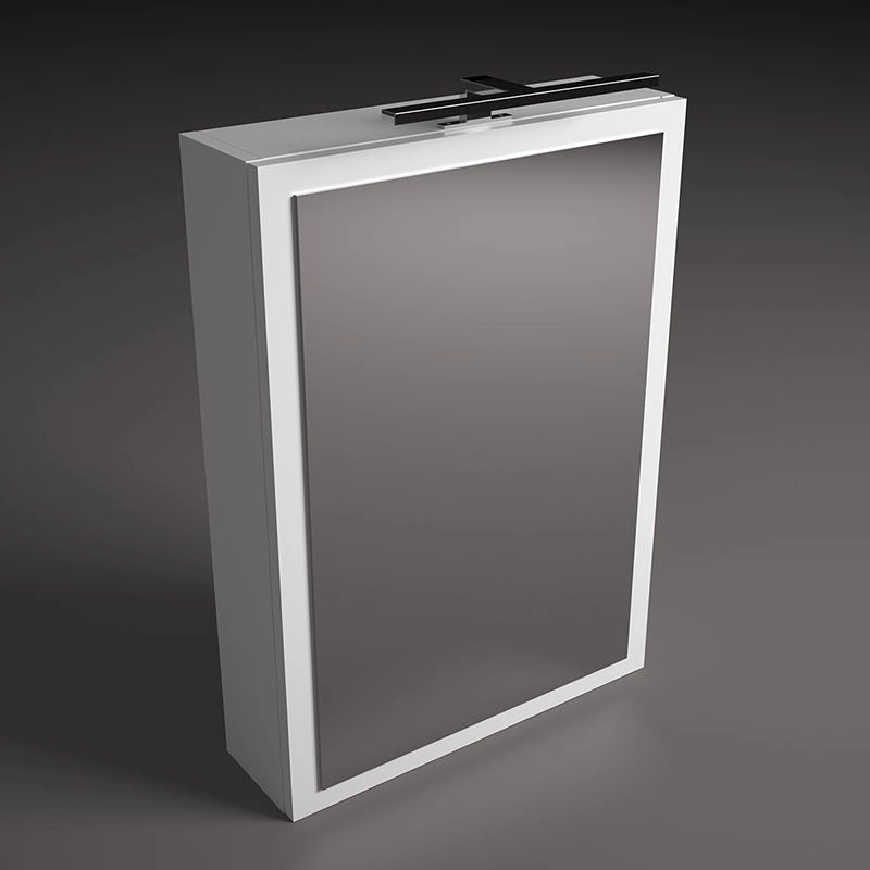 Specchio Contenitore Verticale Xilon - Olmo montano - LxHxP 50x70x15