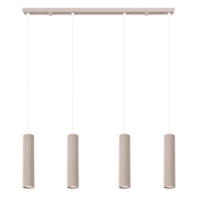 Lampada a sospensione KARBON 4L taupe