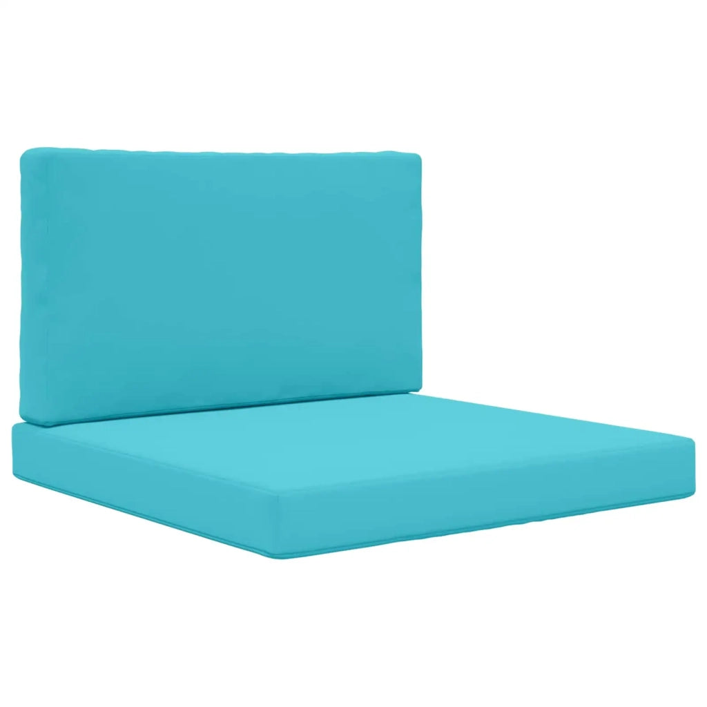 Cuscino per divano da esterno 2 pcs Turchese Poliestere