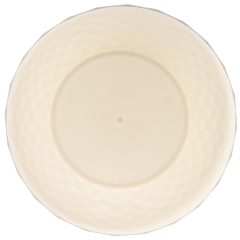 Vaso da fiori in plastica KADAX con supporto, coprivaso, 14 cm, crema, Kadax